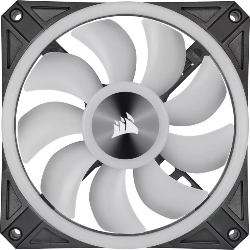 CORSAIR iCUE QL140 RGB 140mm PWM dual fan kit met Lighting Node Core
