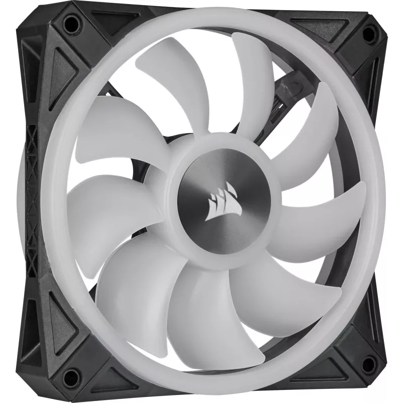 CORSAIR iCUE QL140 RGB 140mm PWM dual fan kit met Lighting Node Core