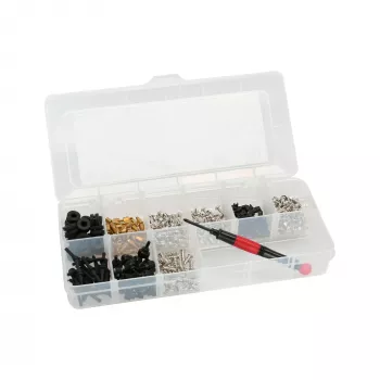 InLine schroevenset met schroevendraaier 411 stuks
