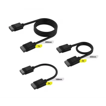 CORSAIR iCUE Link kabelset met rechte stekkerverbindingen
