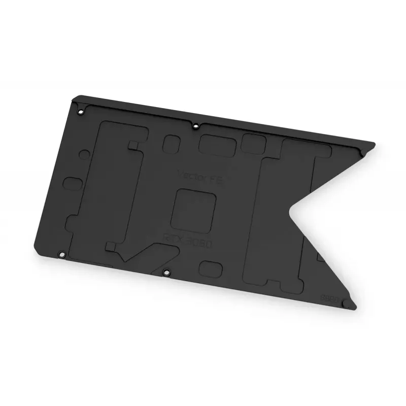 Backplate EK Water Blocks aluminium zwart