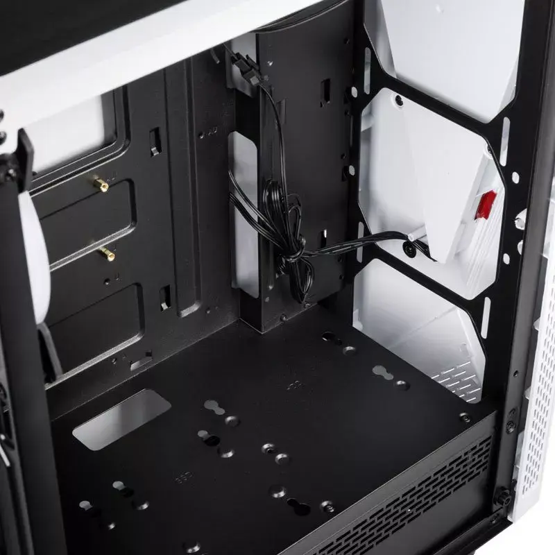 Computerbehuizing Kolink VOID WHITE midi tower wit, zwart