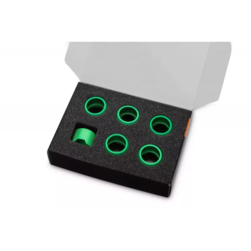 Compressiering EK Water Blocks Quantum Torque aluminium groen 6 stuks