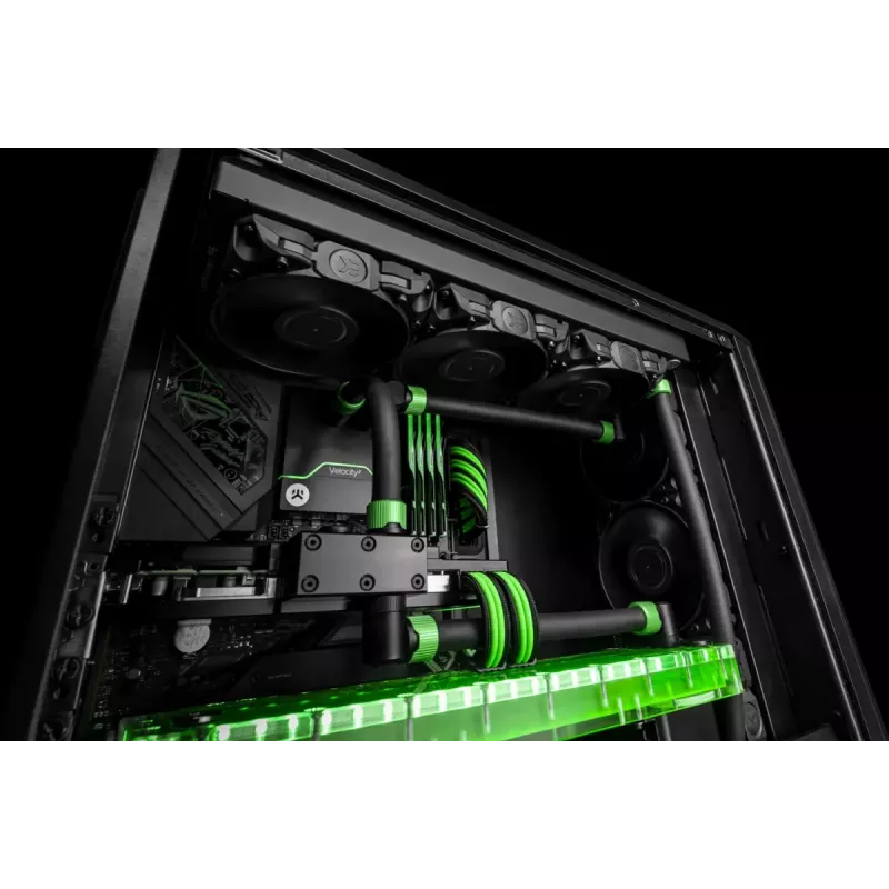 Compressiering EK Water Blocks Quantum Torque aluminium groen 6 stuks