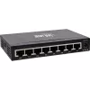 InLine netwerkswitch 8-poorts, 1 Gbit/s, desktop, metaal, ventilatorloos, afgeschermde poorten