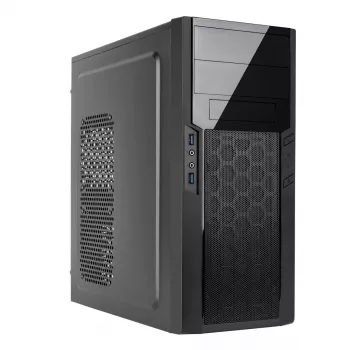 PC-behuizing Silverstone PS13 mini tower zwart