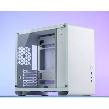 PC-behuizing Jonsbo U4 MINI WHITE Mini Tower wit