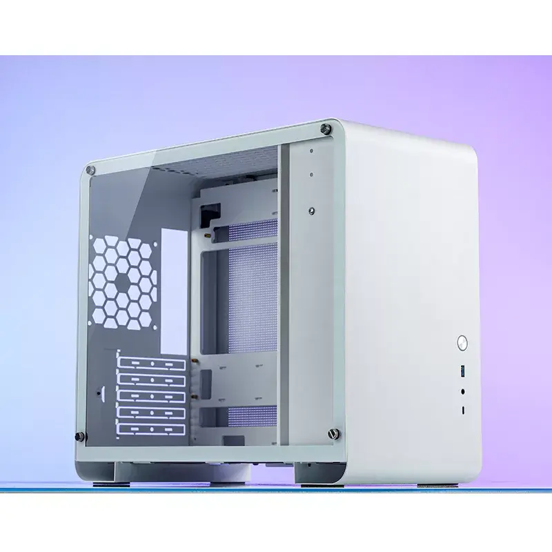 PC-behuizing Jonsbo U4 MINI WHITE Mini Tower wit