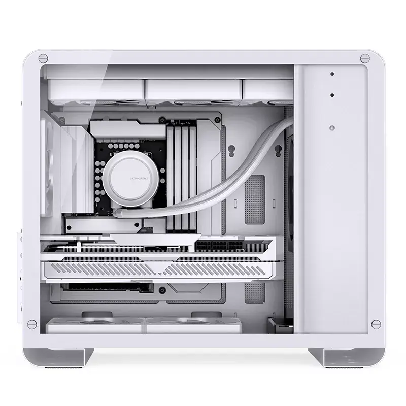 PC-behuizing Jonsbo U4 MINI WHITE Mini Tower wit