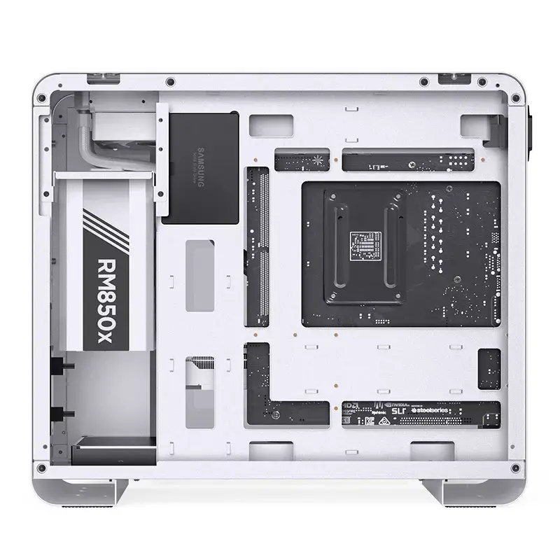 PC-behuizing Jonsbo U4 MINI WHITE Mini Tower wit