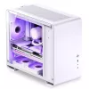 PC-behuizing Jonsbo U4 MINI WHITE Mini Tower wit