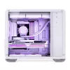 PC-behuizing Jonsbo U4 MINI WHITE Mini Tower wit