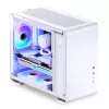 PC-behuizing Jonsbo U4 MINI WHITE Mini Tower wit
