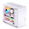 PC-behuizing Jonsbo U4 MINI WHITE Mini Tower wit
