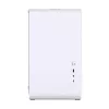 PC-behuizing Jonsbo U4 MINI WHITE Mini Tower wit