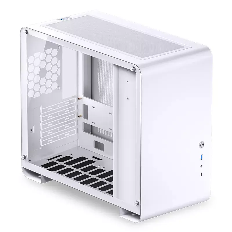 PC-behuizing Jonsbo U4 MINI WHITE Mini Tower wit