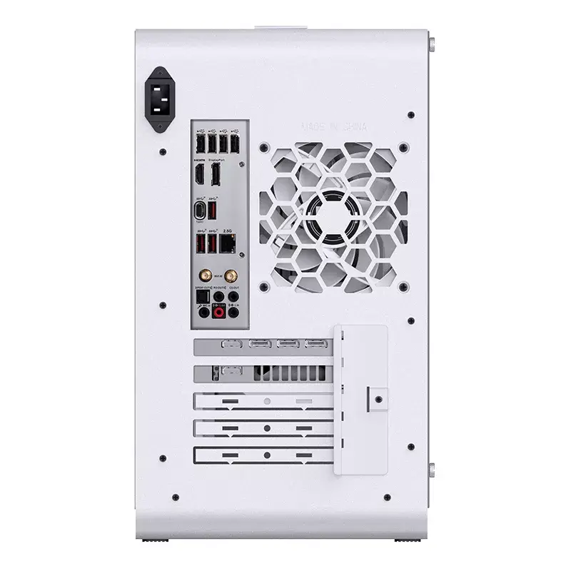 PC-behuizing Jonsbo U4 MINI WHITE Mini Tower wit