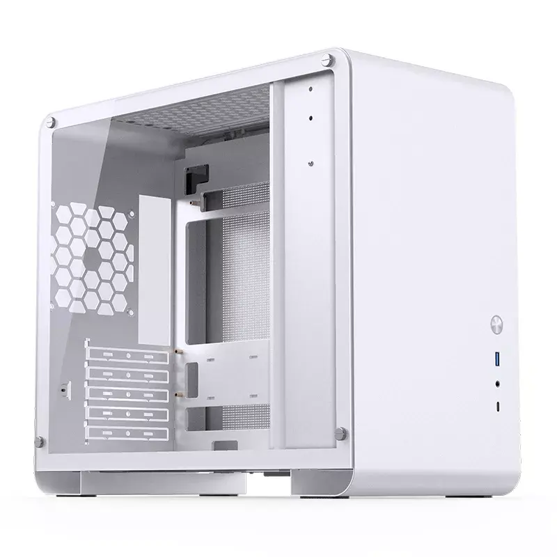 PC-behuizing Jonsbo U4 MINI WHITE Mini Tower wit