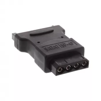 InLine SATA-stroomadapter 1 Molex 4 Pin stekker / 15 Pin SATA bus