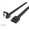 Interne SATA-datakabel Akasa Proslim 90°-stekker, 100 cm