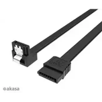 Interne SATA-datakabel Akasa Proslim 90°-stekker, 100 cm