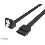 Interne SATA-datakabel Akasa Proslim 90°-stekker, 100 cm
