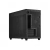 PC-behuizing ASUS Prime AP201 MicroATX Mini Tower zwart — ondersteunt microATX, max. GPU 338 mm, CPU-koelerhoogte 170 mm, 3x 3,5-inch bays, USB-A 2x, USB-C 1x