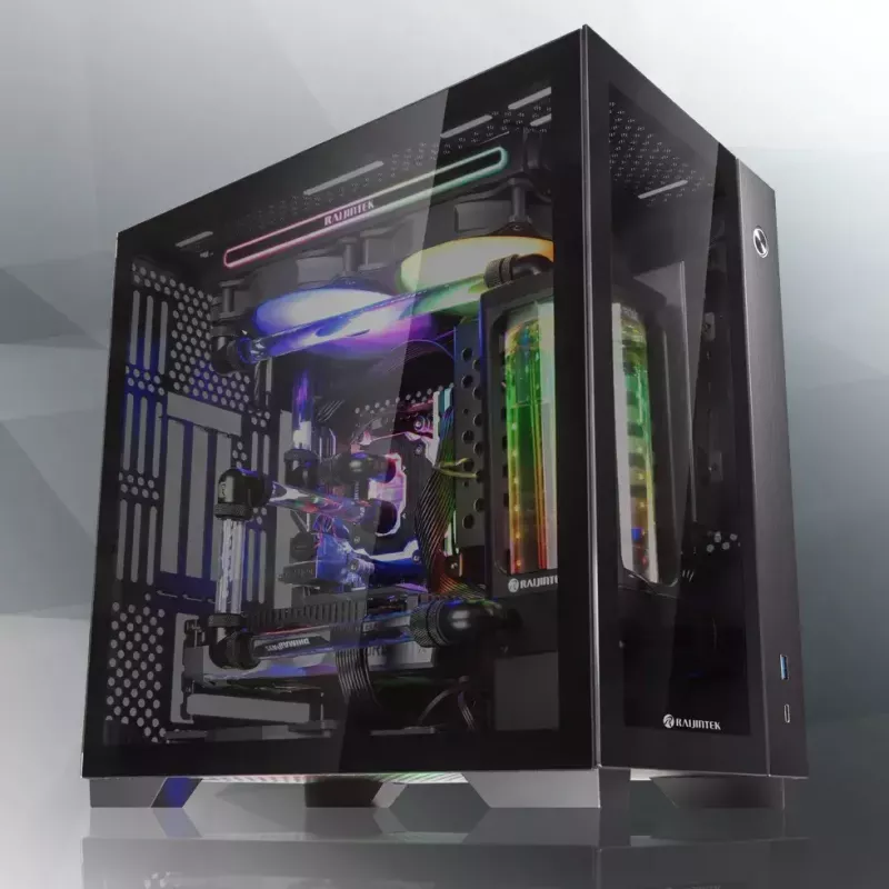 PC-behuizing RAIJINTEK PAEAN Mini Mini Tower zwart