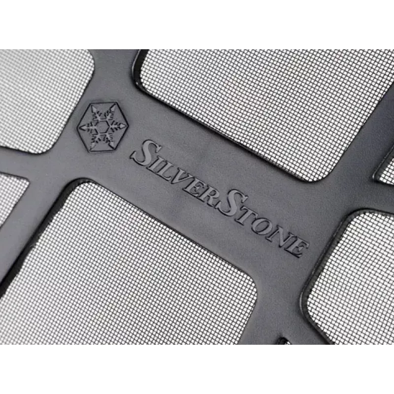 Ventilator SILVERSTONE FF142 — 320×155×5 mm, zwart, model SSTFF142B