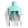 Toetsenbordschakelaars GLORIOUS Lynx Linear Mechanical Switches — 36 stuks, polycarbonaat, cyaan-translucent