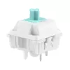 Toetsenbordschakelaars GLORIOUS Lynx Linear Mechanical Switches — 36 stuks, polycarbonaat, cyaan-translucent