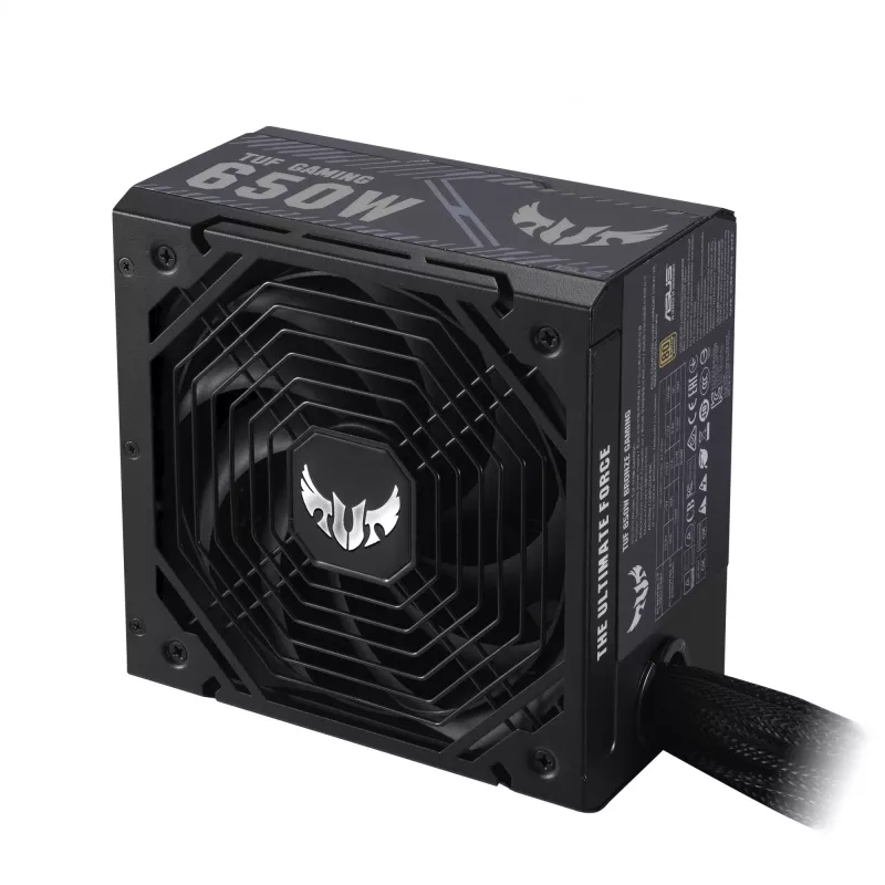 ASUS TUF-GAMING-650B voeding 650 W 20+4 pin ATX ATX zwart