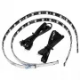 Computerkast-verlichtingsset BITFENIX Alchemy 2.0, universele behuizing, 12 V, 5,04 W, 2 stuks, 10 mm x 0,5 m, zwart/wit