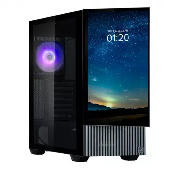 PC-behuizing Zalman Z10 DS Midi Tower zwart