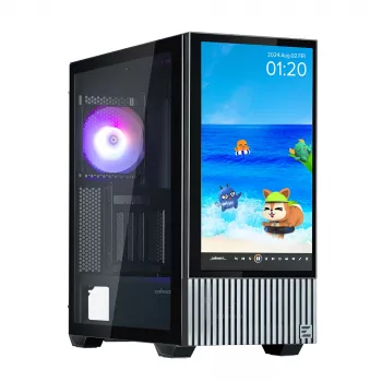PC-behuizing Zalman Z10 DS Midi Tower zwart