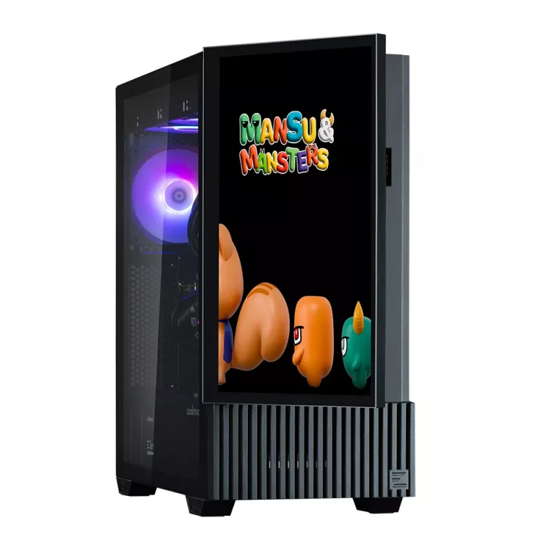 PC-behuizing Zalman Z10 DS Midi Tower zwart