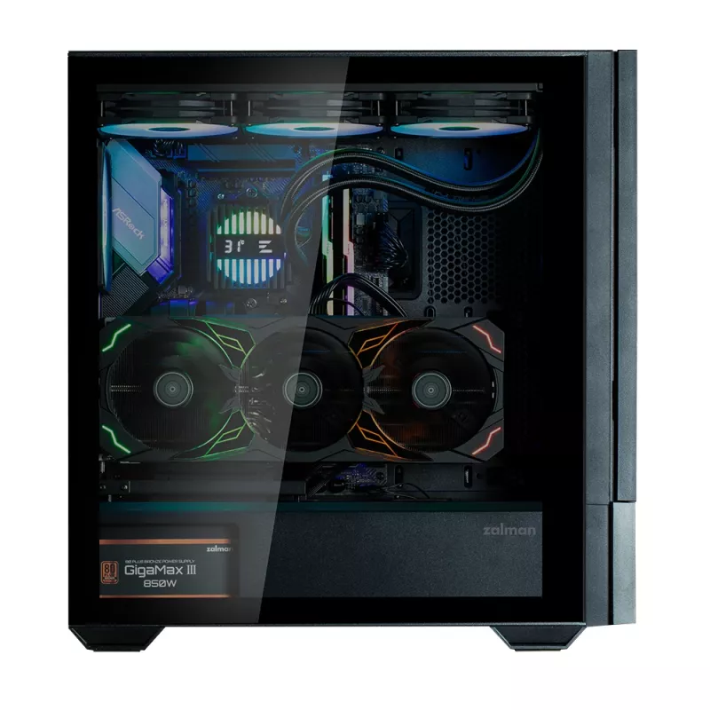 PC-behuizing Zalman Z10 DS Midi Tower zwart