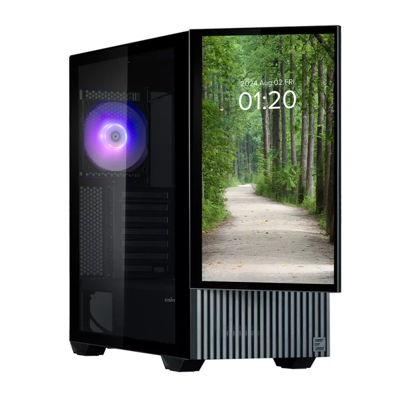 PC-behuizing Zalman Z10 DS Midi Tower zwart