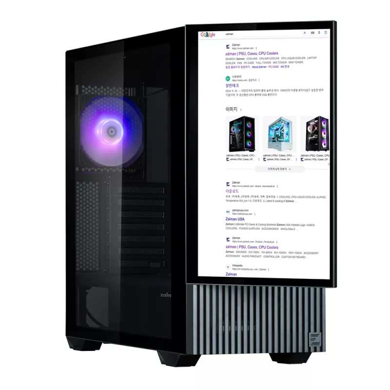 PC-behuizing Zalman Z10 DS Midi Tower zwart