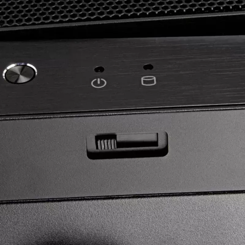 PC-behuizing Silverstone GD11 HTPC wit