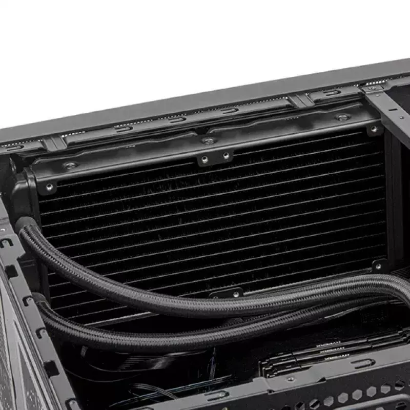 PC-behuizing Silverstone GD11 HTPC wit