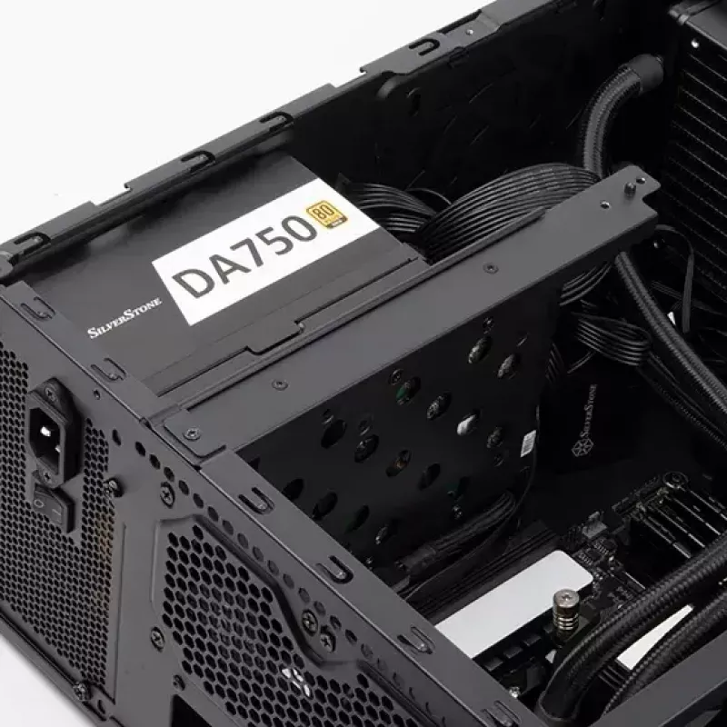PC-behuizing Silverstone GD11 HTPC wit
