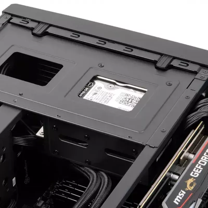 PC-behuizing Silverstone GD11 HTPC wit