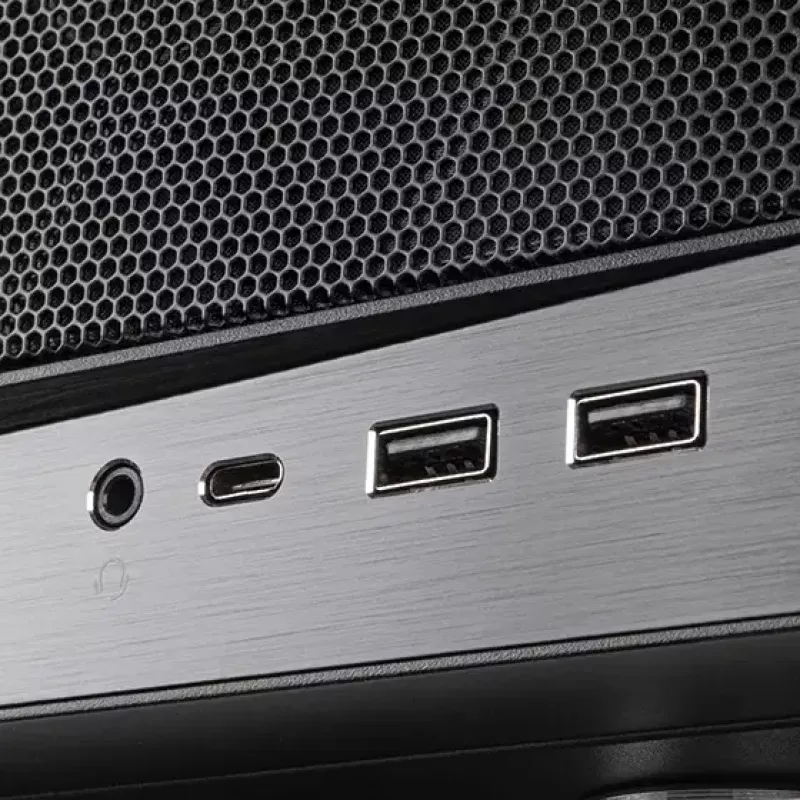PC-behuizing Silverstone GD11 HTPC wit