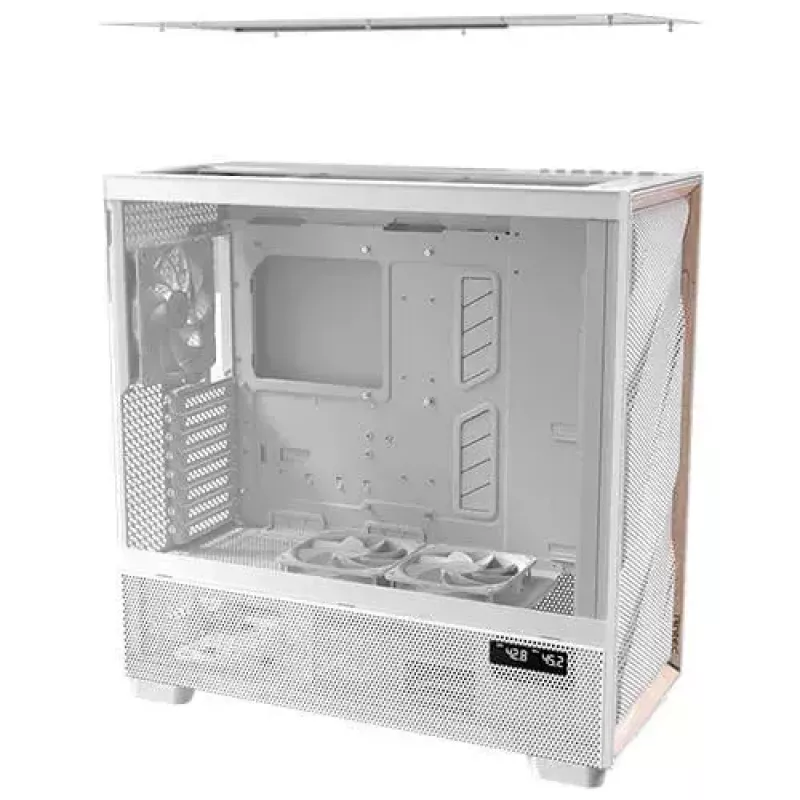 PC-behuizing Antec FLUX PRO White EUV Full Tower wit