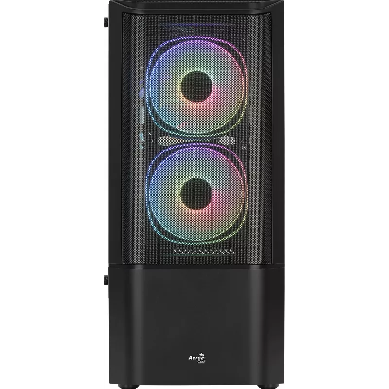 PC-behuizing Aerocool Quantum Mesh Midi Tower zwart