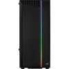 Aerocool Bionic V2 (PGS Bionic-G-BK-v2) Midi Tower pc-behuizing, ATX, RGB, gehard glas, zwart