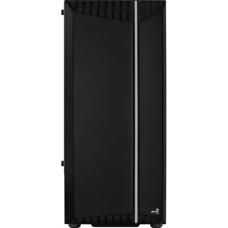 Aerocool Bionic V2 (PGS Bionic-G-BK-v2) Midi Tower pc-behuizing, ATX, RGB, gehard glas, zwart