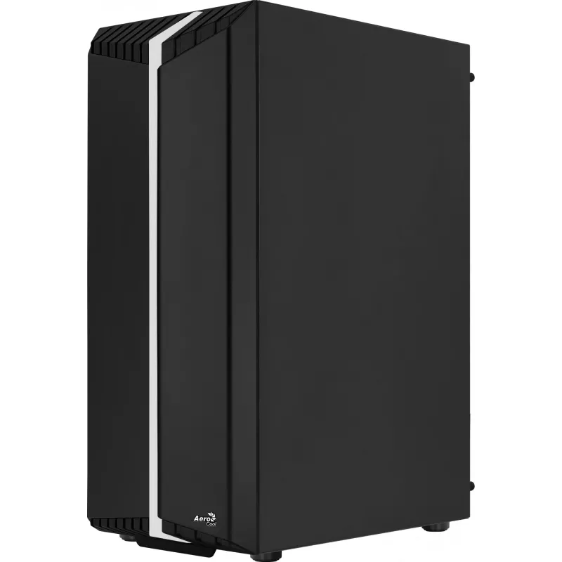 Aerocool Bionic V2 (PGS Bionic-G-BK-v2) Midi Tower pc-behuizing, ATX, RGB, gehard glas, zwart