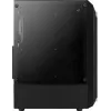 Aerocool Bionic V2 (PGS Bionic-G-BK-v2) Midi Tower pc-behuizing, ATX, RGB, gehard glas, zwart